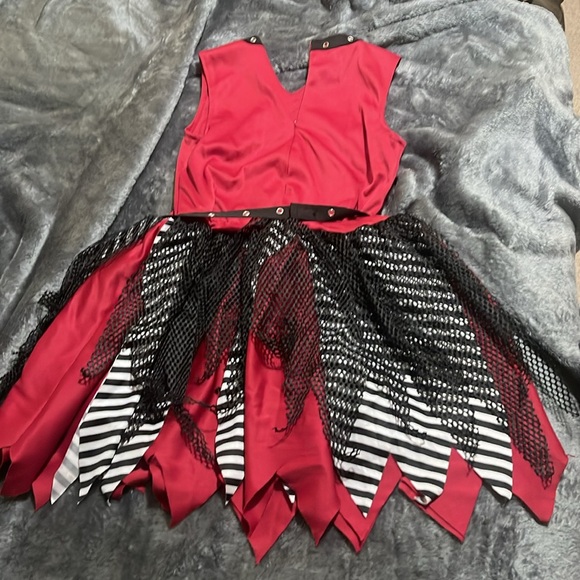 Little girls Zombie Cheerleader Halloween costume - Picture 4 of 7